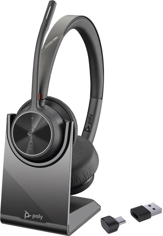 Poly Voyager 4320 Teams USB-A/USB-C + Stand