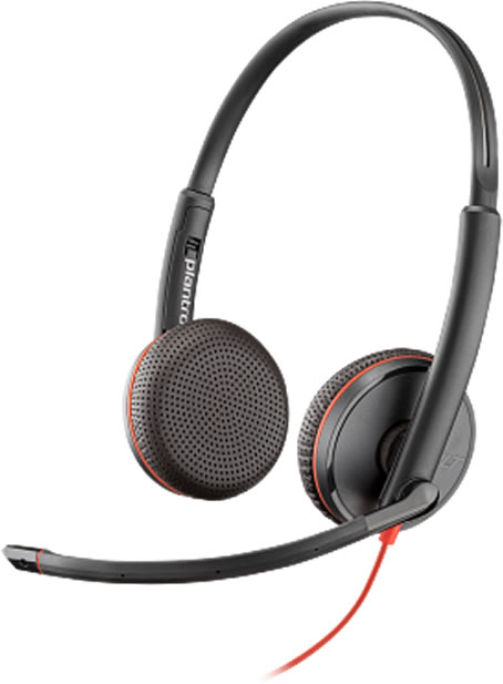 Poly Blackwire 3225 USB-A/C