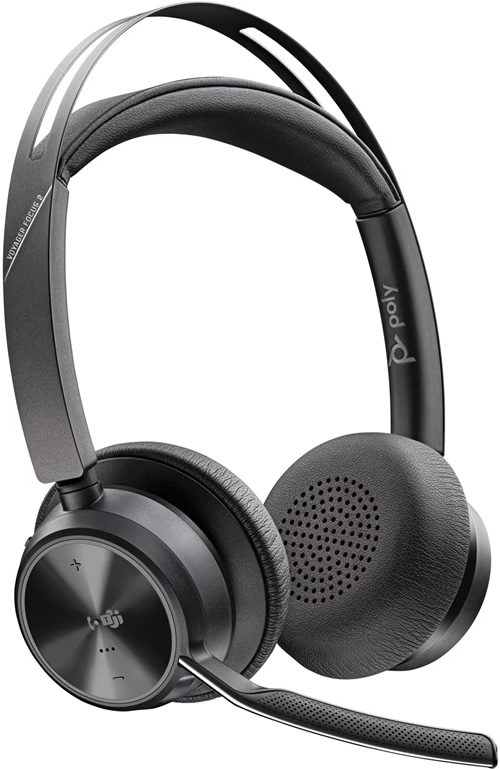 Poly Voyager Focus 2 UC USB-A, Teams + Stand (213727-02)
