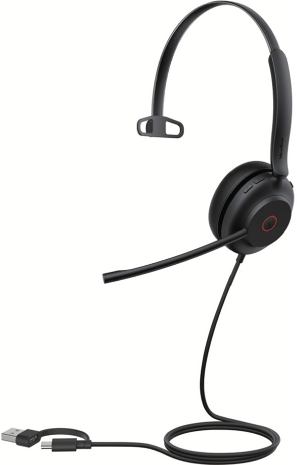 Yealink UH35 Mono UC USB-C/A (UH35-Mono-UC-USB-C/A)