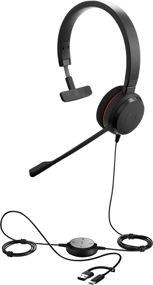 Jabra Evolve 20 MS Mono USB-C/A (4993-823-169)