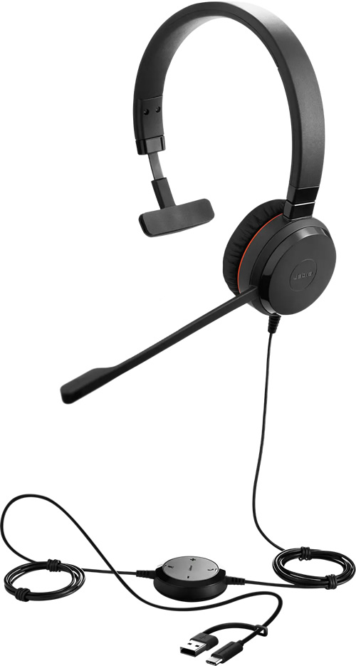 Jabra Evolve 20 SE MS Mono USB-C/A (4993-823-369)