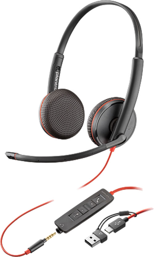 Poly Blackwire 3225 USB-A/C (8X229A6) Poly Blackwire 3225 USB-A/C (8X229A6)