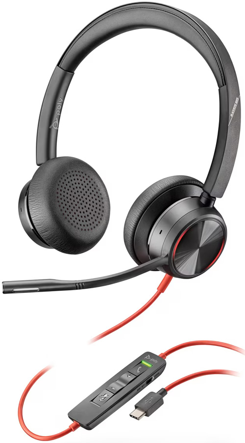 Poly BlackWire 8225 USB-C, UC (214407-01)