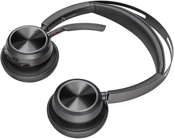 Poly Voyager Focus 2 UC USB-A + Stand (213727-01)