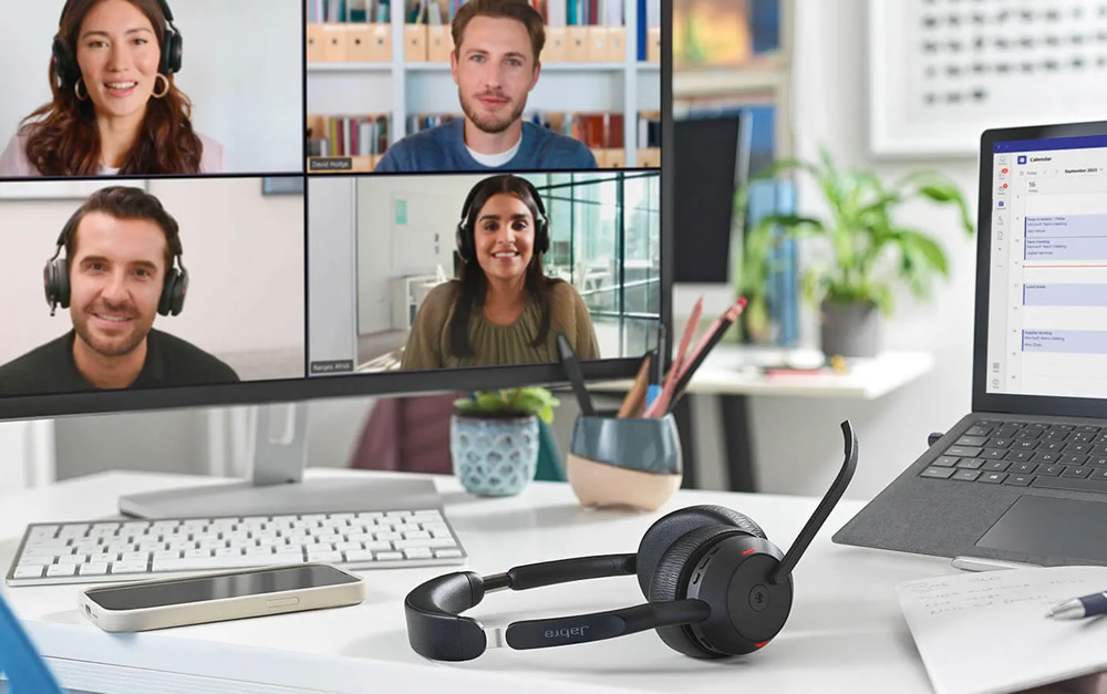 Гарнитуры Jabra Evolve2 55 с активным шумоподавлением