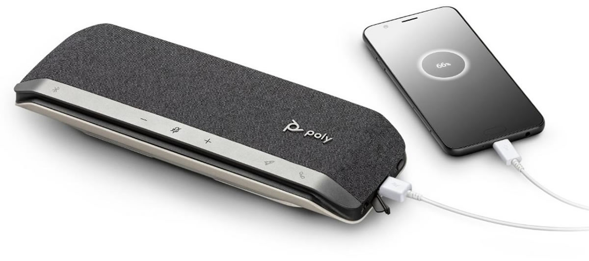 Обзор Poly Sync 40+. Портативный спикерфон для конференций